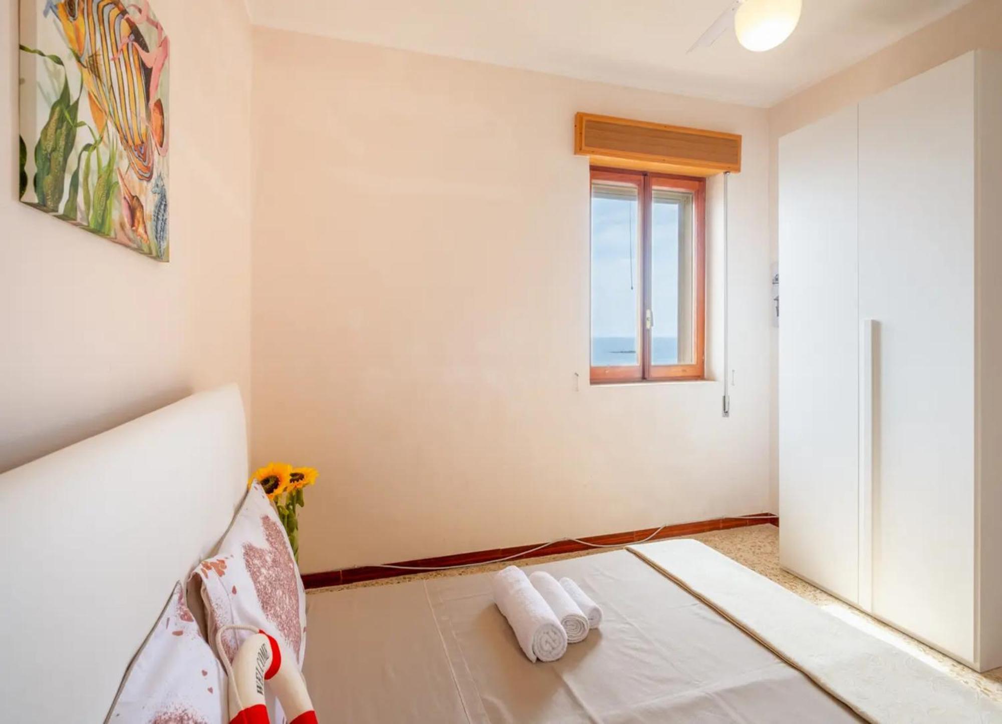The Blue Panoramic Penthouse Villa Porto Cesareo Buitenkant foto
