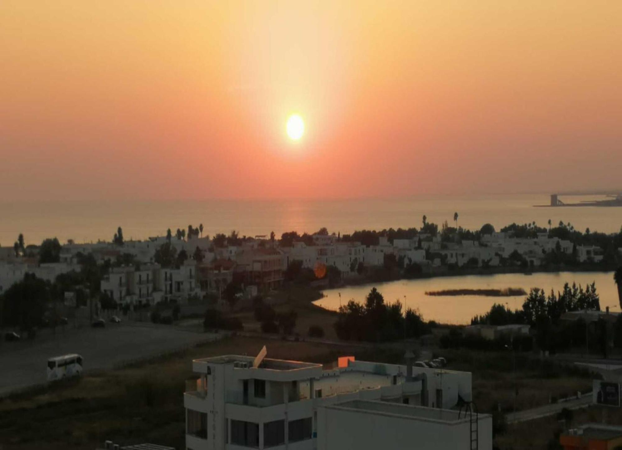 The Blue Panoramic Penthouse Villa Porto Cesareo Buitenkant foto