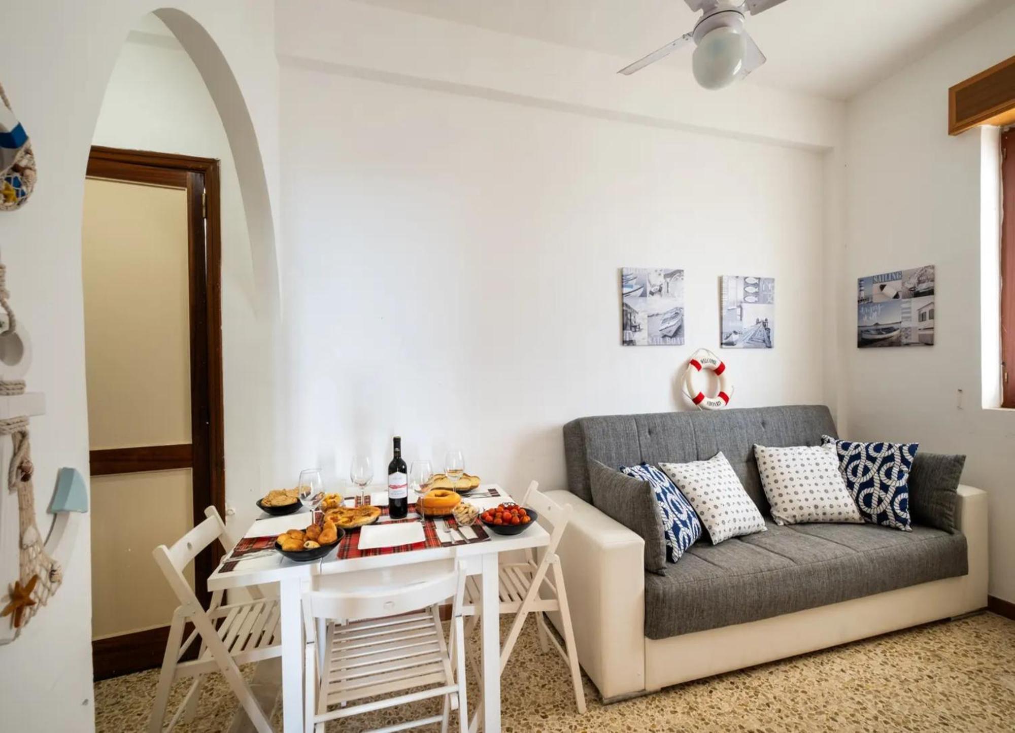 The Blue Panoramic Penthouse Villa Porto Cesareo Buitenkant foto