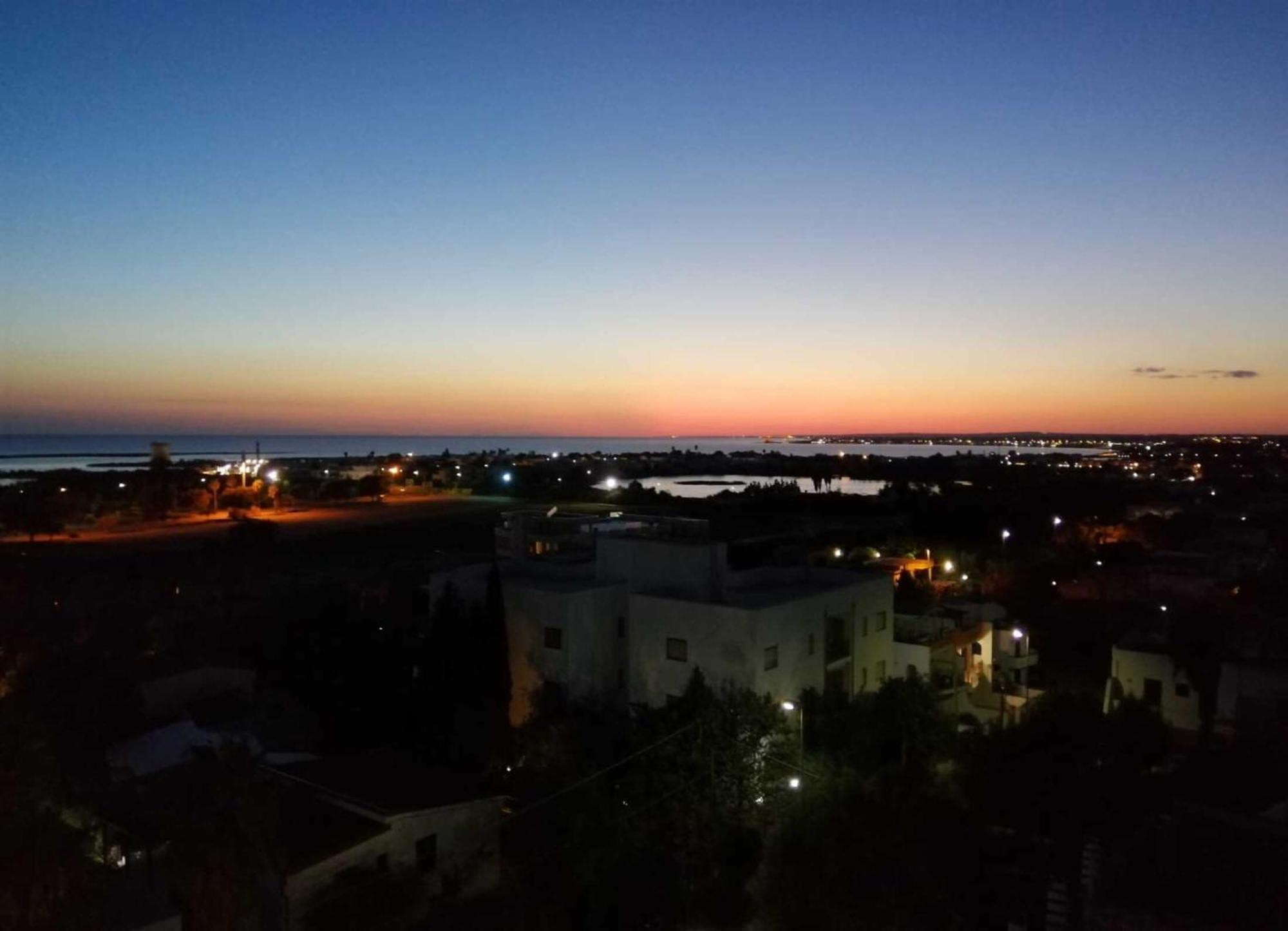 The Blue Panoramic Penthouse Villa Porto Cesareo Buitenkant foto