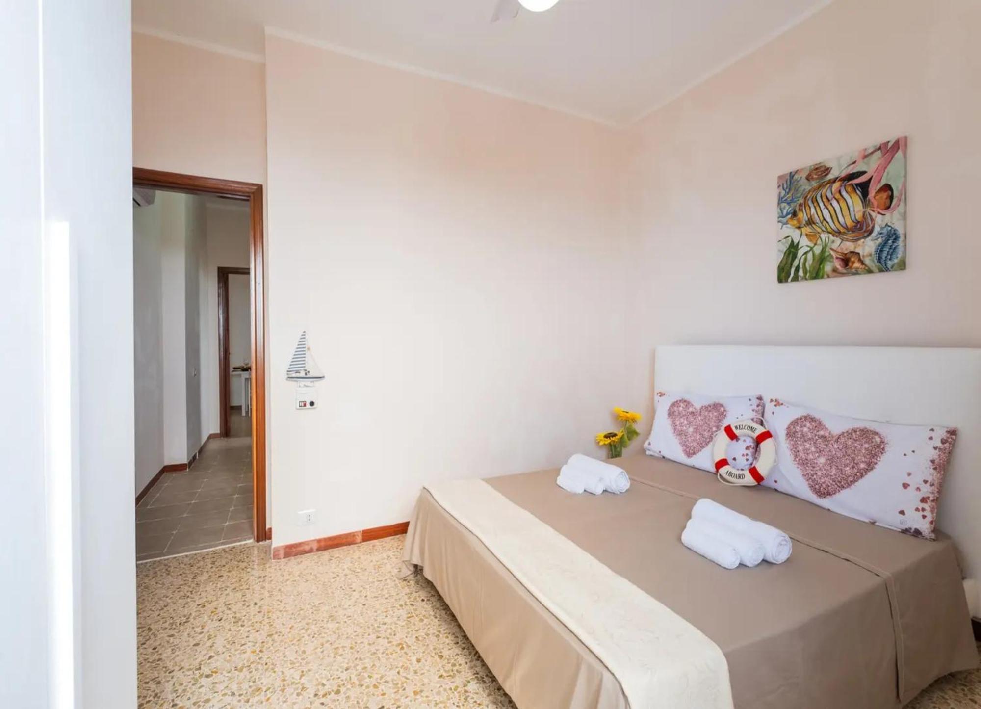 The Blue Panoramic Penthouse Villa Porto Cesareo Buitenkant foto